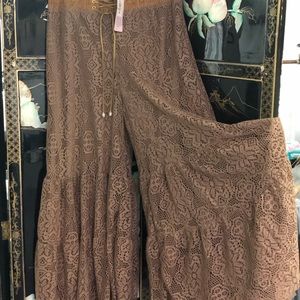 Palazzo lace pants